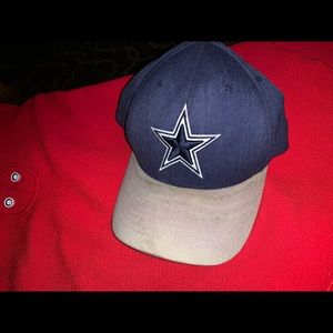 Blue cowboys hat